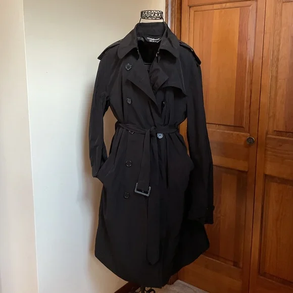 Preloved Norma Kamali trench coat, Large - Picture 2 of 5